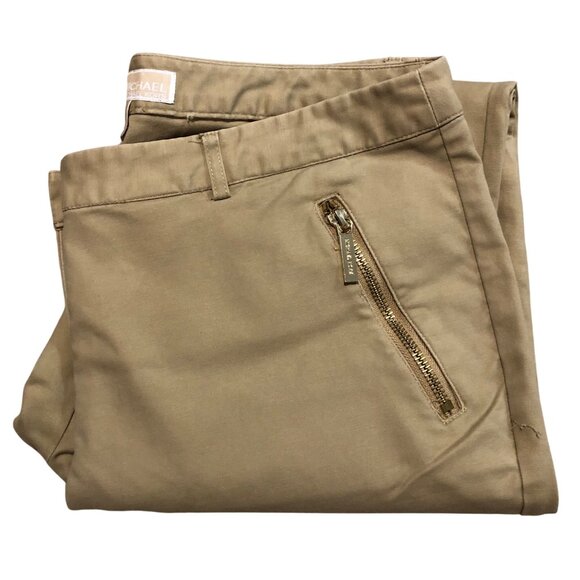 Michael Kors zip pocket khaki pants size 10 - Picture 6 of 6